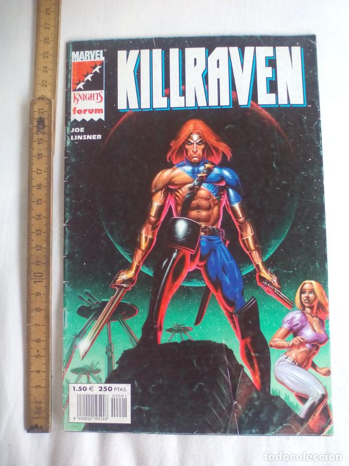C&oacute;mics: KILLRAVEN. 2020. KNGHTS. FORUM MARVEL JOE LINSNER - Foto 1