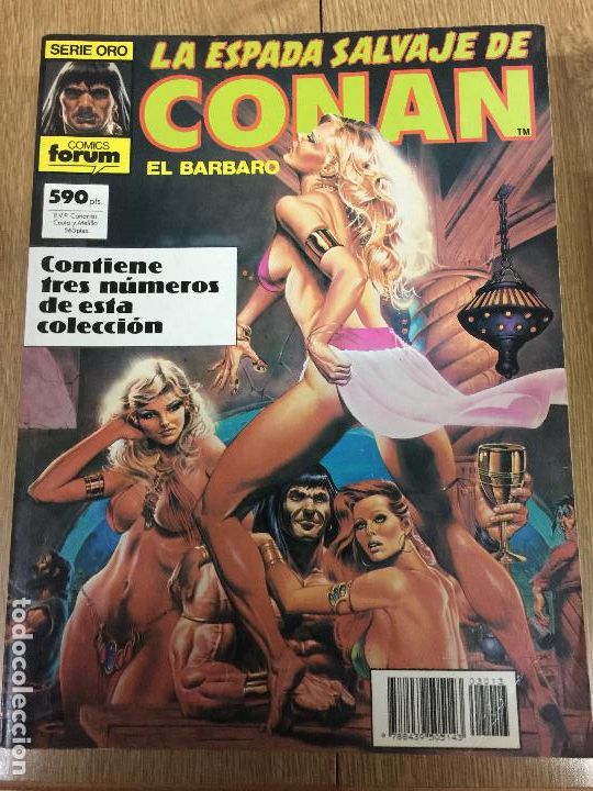 C&oacute;mics: FORUM LA ESDPADA SALVAJE NUMEROS 80 AL 82 BUEN ESTADO - Foto 1