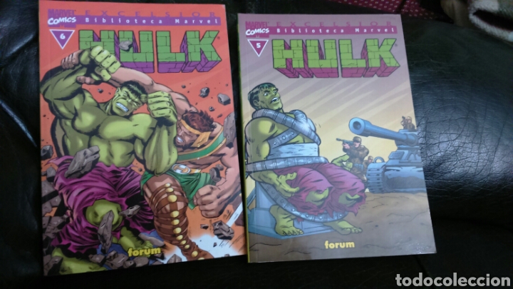 C&oacute;mics: HULK EXCELSIOR BIBLIOTECA MARVEL LOTE DE 6 COMIC - Foto 7