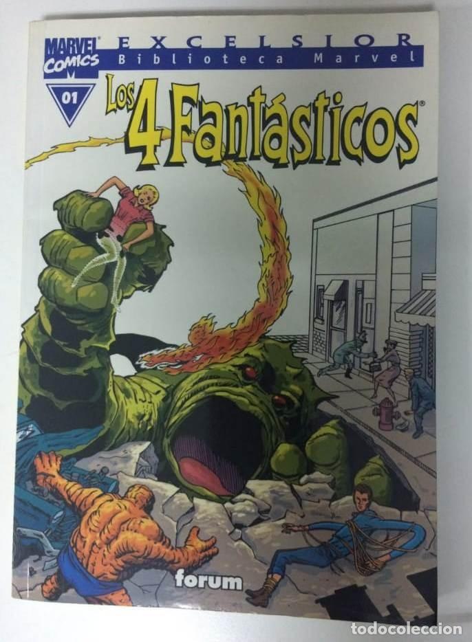 C&oacute;mics: Biblioteca Marvel 4 Fant&aacute;sticos 01 - Foto 1