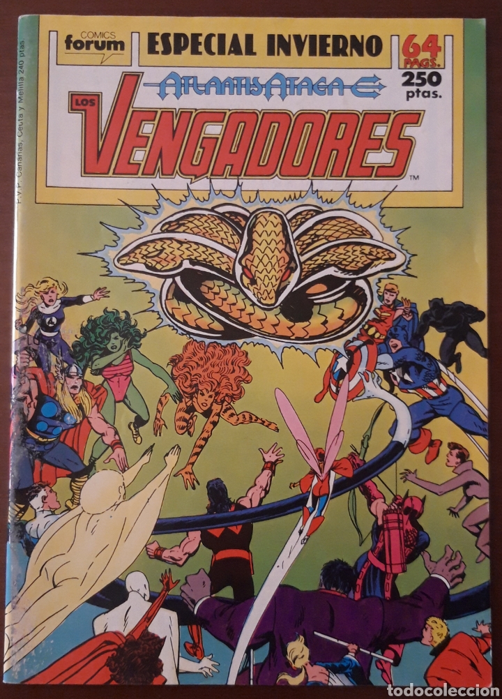 C&oacute;mics: Los Vengadores (especial invierno 89) - Foto 1
