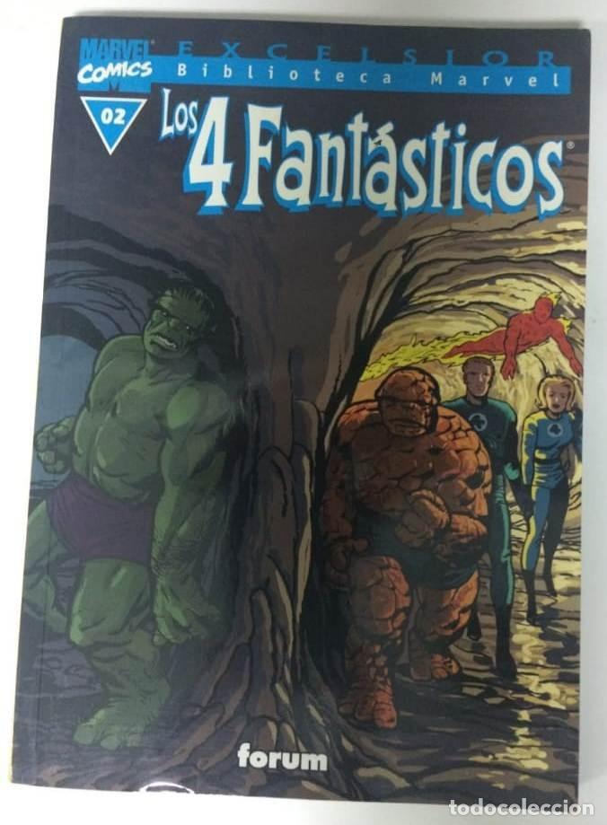 C&oacute;mics: C&oacute;mic Biblioteca Marvel 4 Fant&aacute;sticos 02 - Foto 1