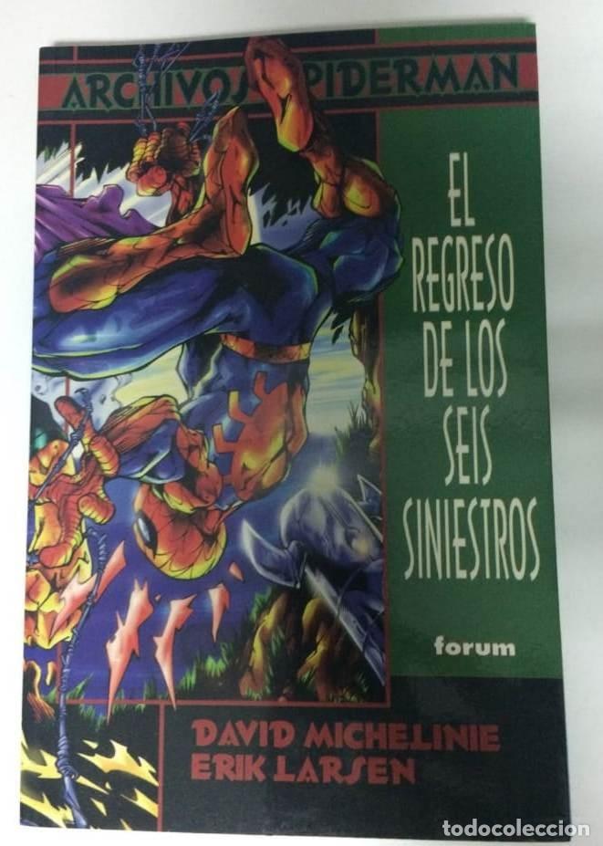 C&oacute;mics: C&oacute;mic El regreso de los seis siniestros Archivos Spiderman - Foto 1