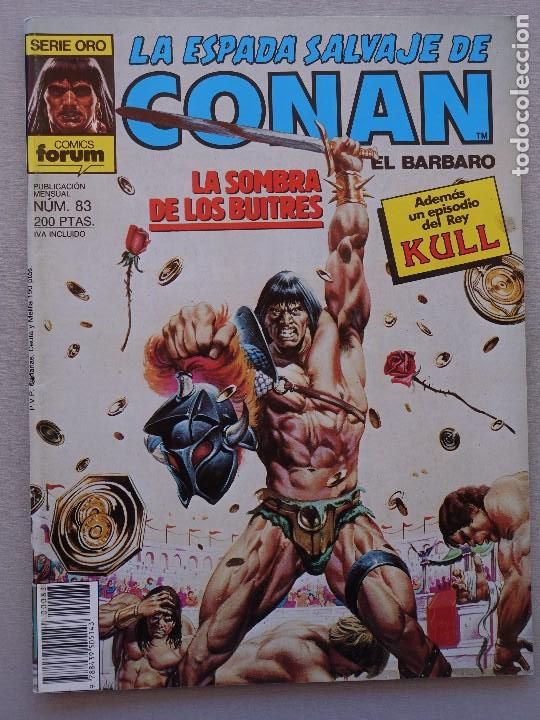 C&oacute;mics: La espada salvaje de Conan n&ordm;83 1&ordf; edici&oacute;n - Foto 1