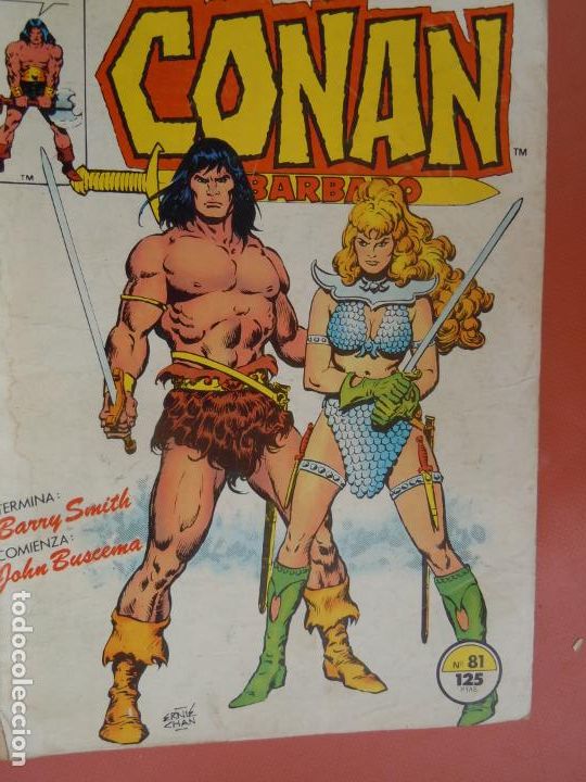 C&oacute;mics: COMIC CONAN EL BARBARO - N&ordm; 81 - COMICS FORUM - 1986. - Foto 1