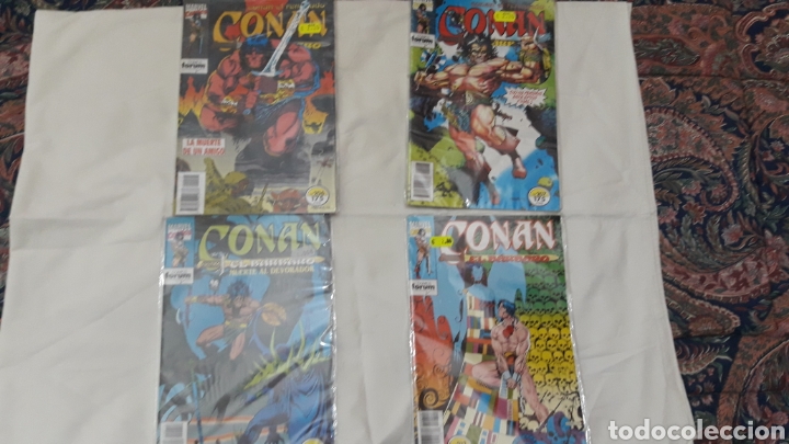C&oacute;mics: LOTE DE CONAN EL B&Aacute;RBARO DE C&Oacute;MICS FORUM 1 EDICI&Oacute;N - Foto 1