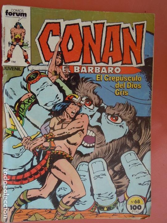 C&oacute;mics: COMIC CONAN EL BARBARO - N&ordm; 68 - COMICS FORUM - 1983. - Foto 1