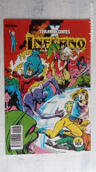 C&oacute;mics: INFERNO 1 AL 9 NUEVOS - FORUM 1989 - Foto 4
