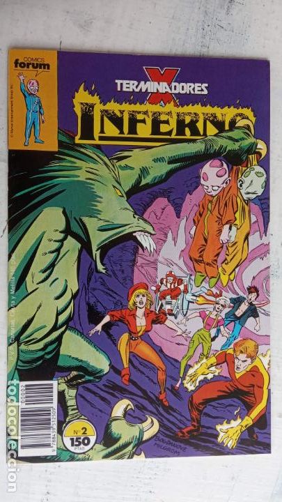 C&oacute;mics: INFERNO 1 AL 9 NUEVOS - FORUM 1989 - Foto 8