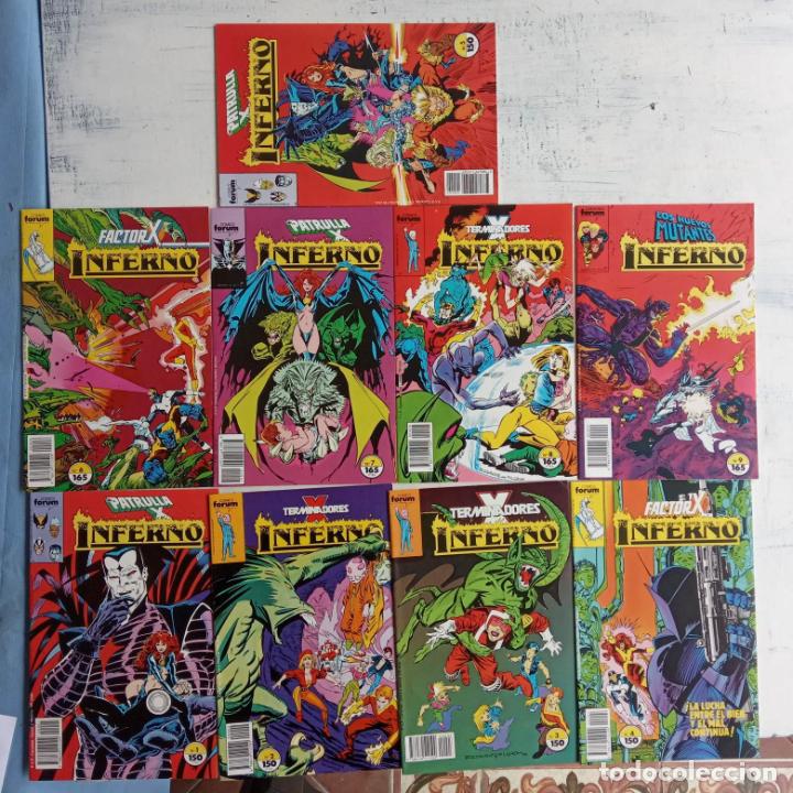 C&oacute;mics: INFERNO 1 AL 9 NUEVOS - FORUM 1989 - Foto 1