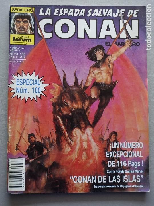 C&oacute;mics: La Espada Salvaje de Conan n&ordm; 100 1&ordf; edici&oacute;n - Foto 1