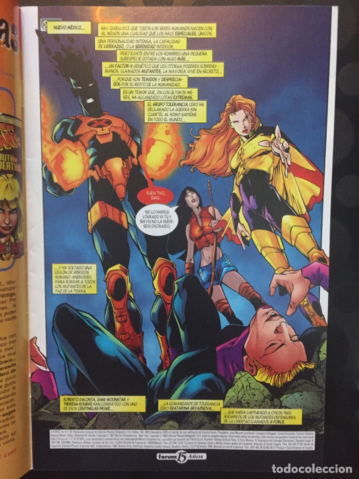 C&oacute;mics: X FORCE VOL.2 N.28 EN LA CARRETERA . ( 1996/2000 ). - Foto 3