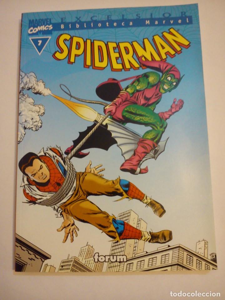 C&oacute;mics: BIBLIOTECA MARVEL , EXCELSIOR , SPIDERMAN N&ordm; 7, FORUM , COMO NUEVO - Foto 1