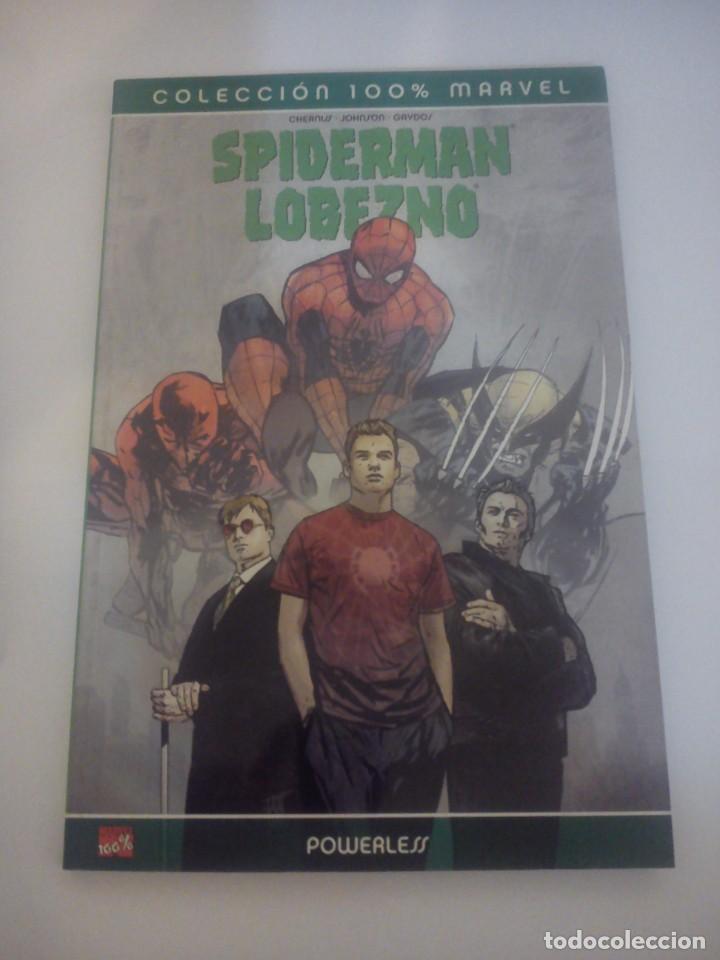 C&oacute;mics: COLECCI&Oacute;N 100% MARVEL , SPIDERMAN LOBEZNO , POWERLESS , FORUM - Foto 1