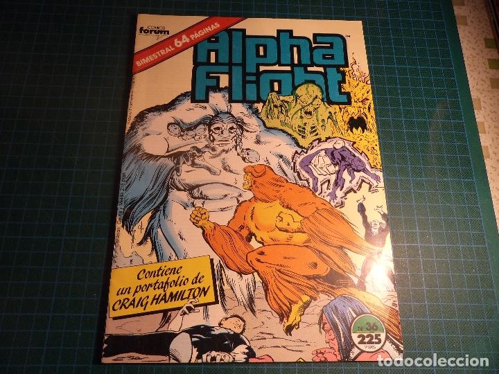 C&oacute;mics: alpha fliht. n&ordm; 36. forum. (b-23) - Foto 1