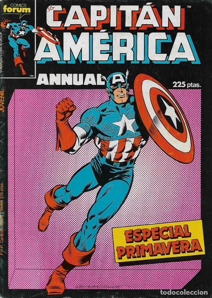 C&oacute;mics: Capitan America Especial Primavera 1987 Forum - Foto 1