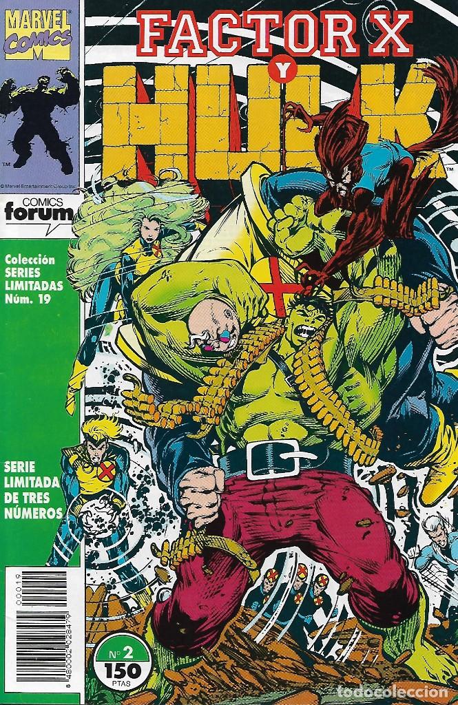 C&oacute;mics: Factor X y Hulk - Completa - Forum - N&ordm;s 1 al 3 - kiosko - Foto 2