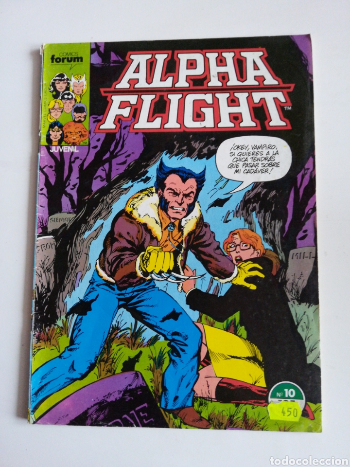 C&oacute;mics: Alpha flight n&deg;10 ( forum) con error de imprenta - Foto 1