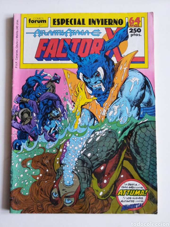 C&oacute;mics: Factor-x / especial invierno ( Atlantis ataca) - Foto 1