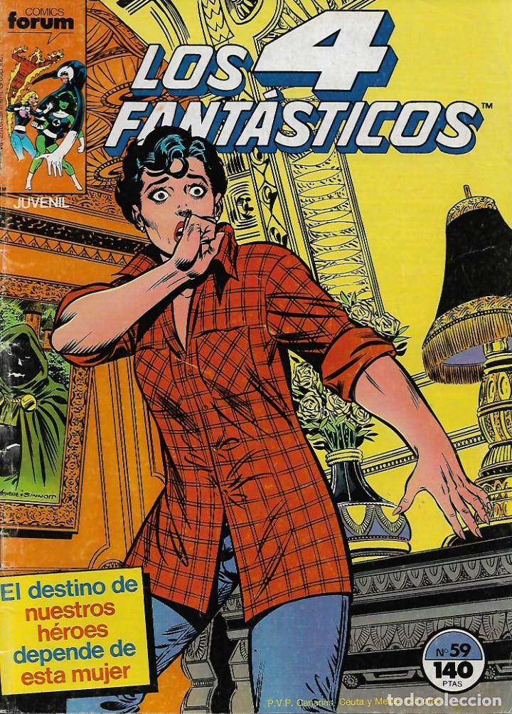 C&oacute;mics: Los 4 Fantasticos 59 - Forum - Excelente estado - Foto 1