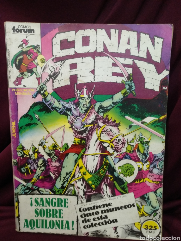 C&oacute;mics: Conan Rey, cinco n&uacute;meros del 16-20, Forum - Foto 1