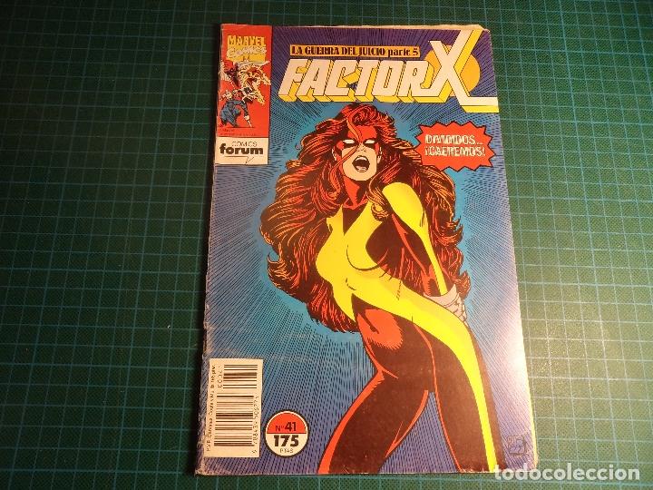 C&oacute;mics: Factor x. N&deg; 41. Forum. (B-38). - Foto 1