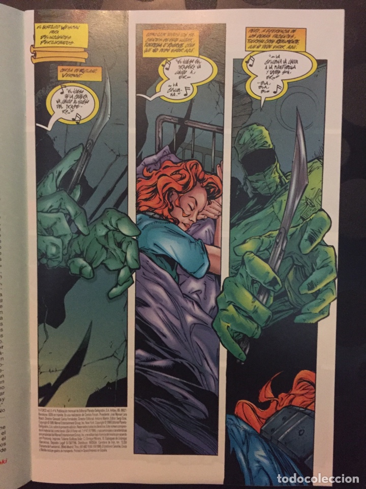 C&oacute;mics: X FORCE VOL.2 N.4 MASACRE Y SIRYN EVASI&Oacute;N . ( 1996/2000 ). - Foto 3