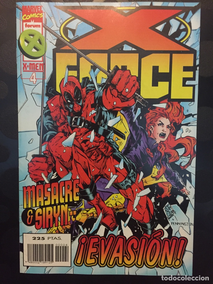 C&oacute;mics: X FORCE VOL.2 N.4 MASACRE Y SIRYN EVASI&Oacute;N . ( 1996/2000 ). - Foto 1