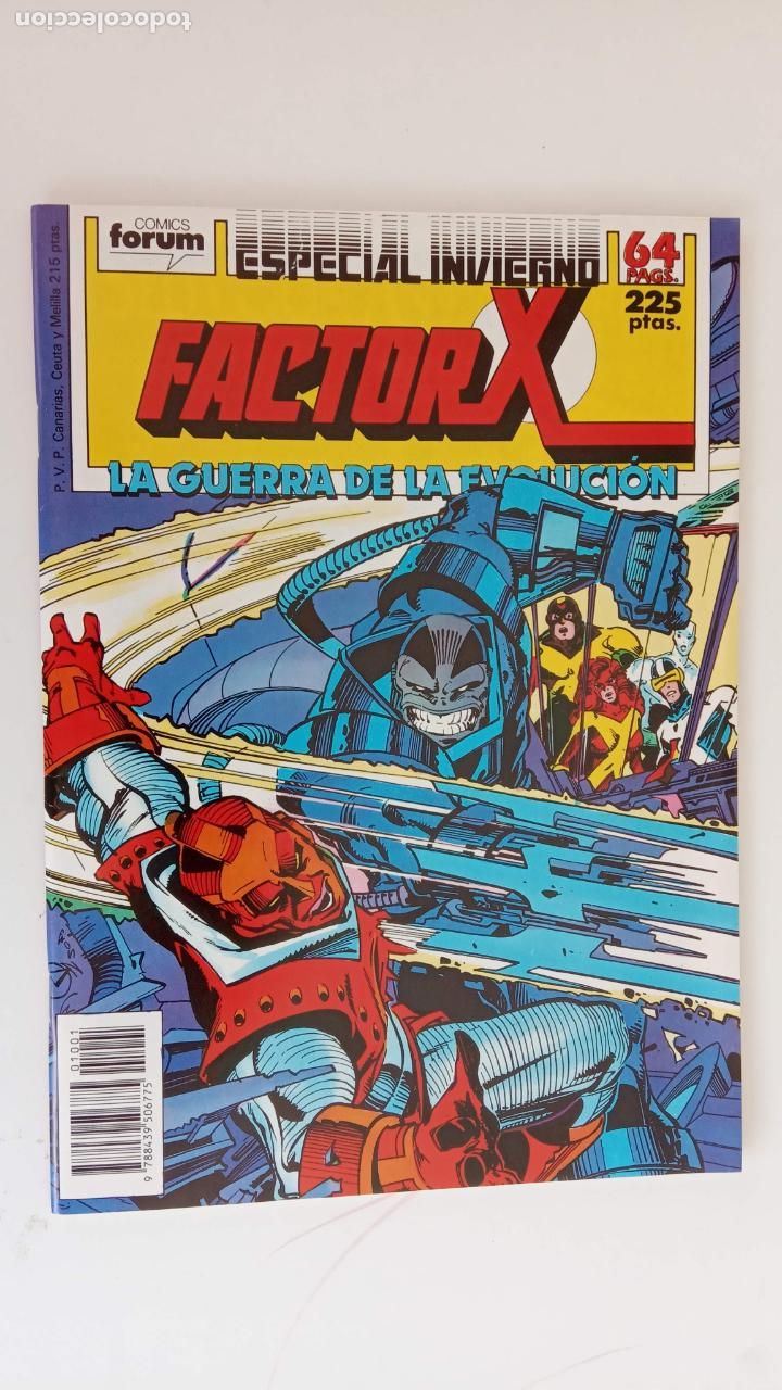 C&oacute;mics: FACTOR X EPECIAL INVIERNO 1989 - NUEVO - LA GUERRA DE LA EVOLUCI&Oacute;N - Foto 1