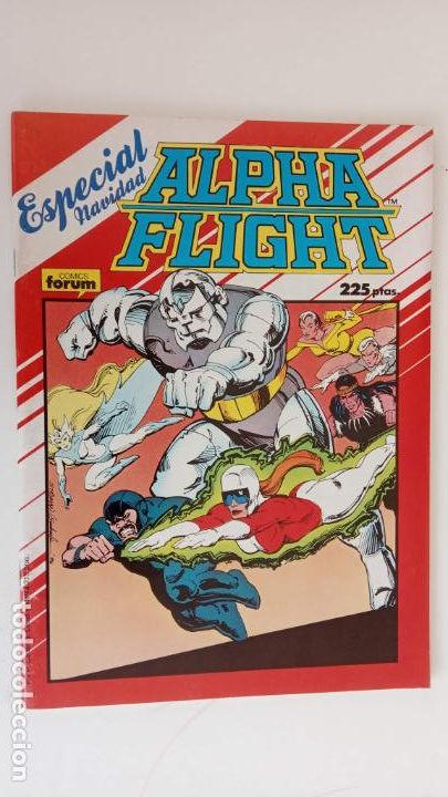 C&oacute;mics: ALPHA FLIGHT ESPECIAL NAVIDAD 1897 - NUEVO - Foto 1