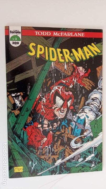 C&oacute;mics: SPIDERMAN N&ordm; 3 - TODD McFERLANE - FORUM 1991 - NUEVO - Foto 1