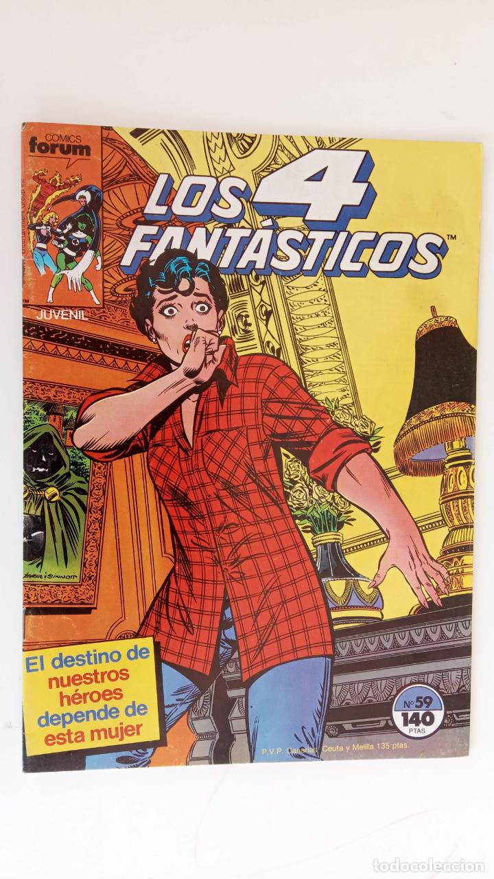 C&oacute;mics: LOS 4 FANT&Aacute;STICOS N&ordm; 59 - 1987 FORUM - Foto 1