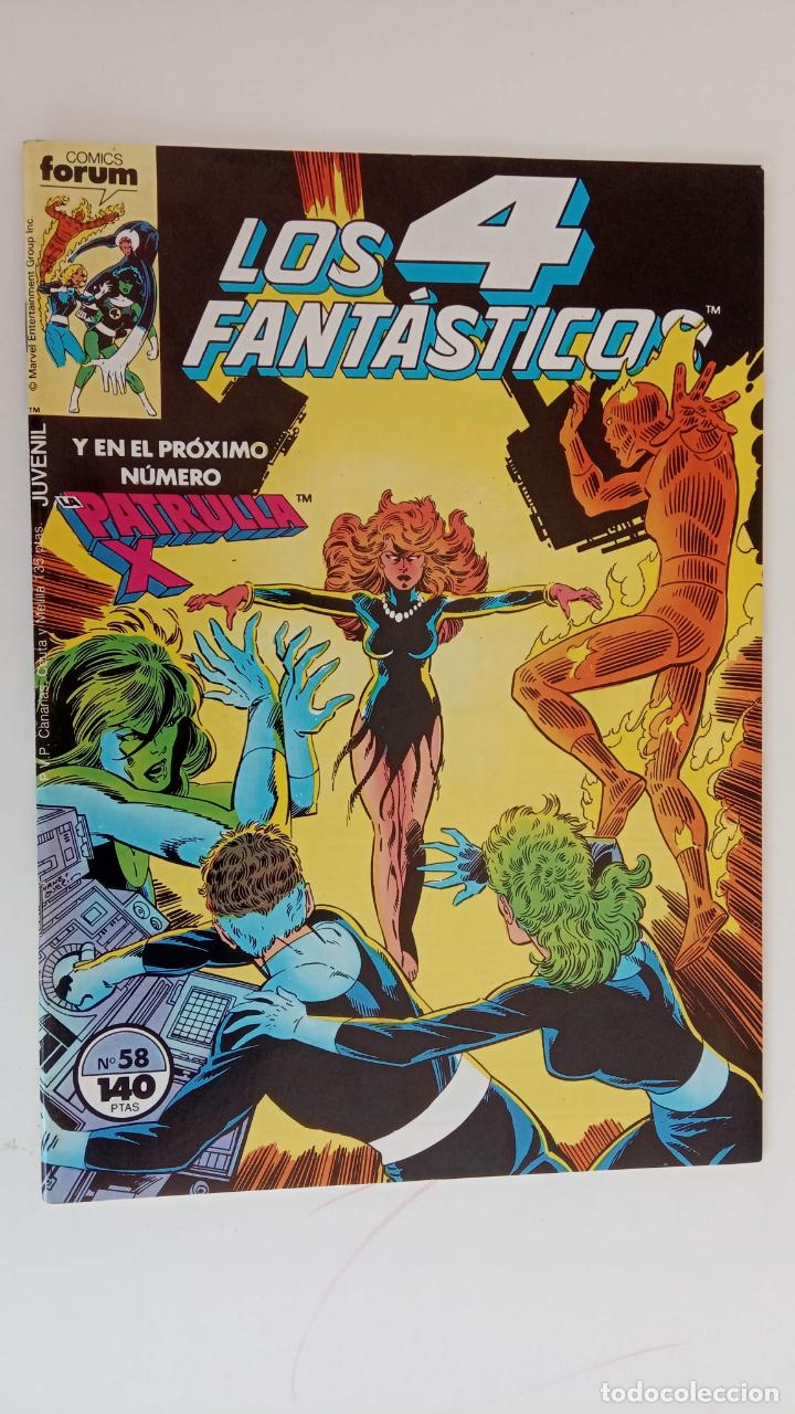 C&oacute;mics: LOS 4 FANT&Aacute;STICOS N&ordm; 58 - 1987 FORUM - Foto 1