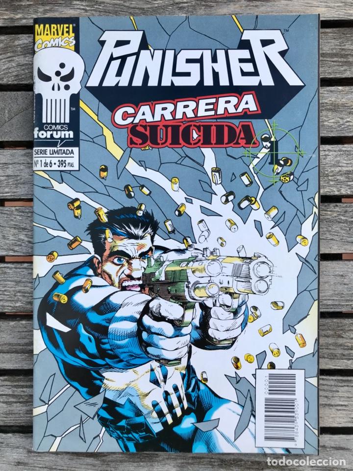 C&oacute;mics: PUNISHER, CARRERA SUICIDA N&ordm; 1 (DE 6). COMICS FORUM A&Ntilde;O 1994. - Foto 1