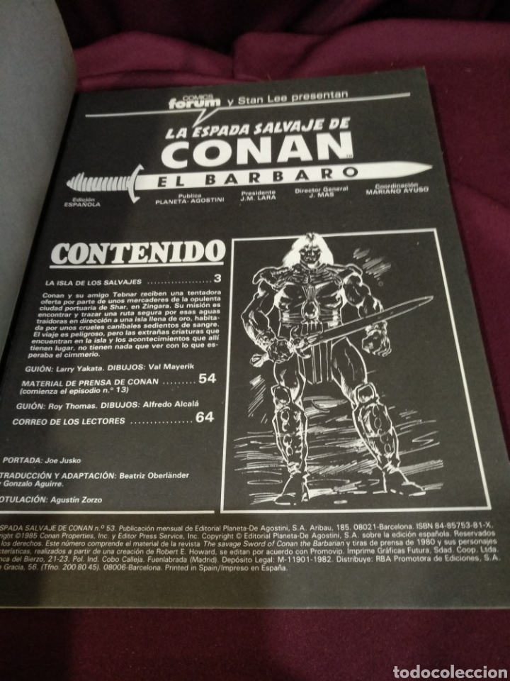 C&oacute;mics: Serie oro, la espada salvaje de Conan, contiene 3 numeros - Foto 3
