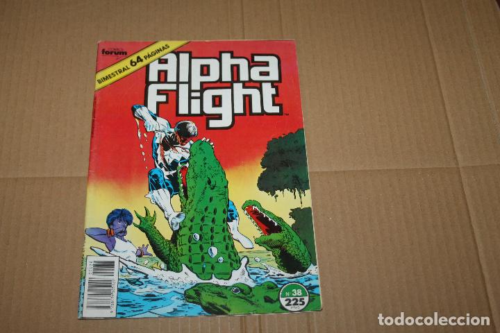 C&oacute;mics: ALPHA FLIGHT N&ordm; 38, BIMESTRAL 64 P&Aacute;GINAS, EDITORIAL FORUM - Foto 1