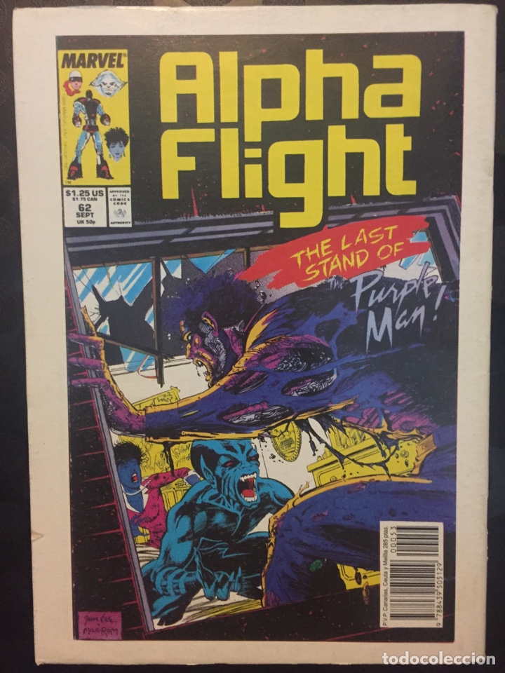 C&oacute;mics: ALPHA FLIGHT Y LA MASA VOL.1 N.53 MARVEL TWO IN ONE . ( 1985/1992 ). - Foto 2