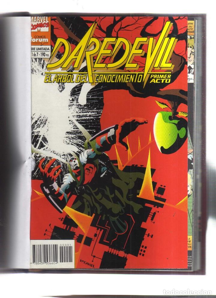 C&oacute;mics: DAREDEVIL EL ALBOL DEL CONOCIMIENTO 1994 CHICHESTER MC DANIEL  DE 1 DE 7 AL 7 DEL 7 - Foto 3
