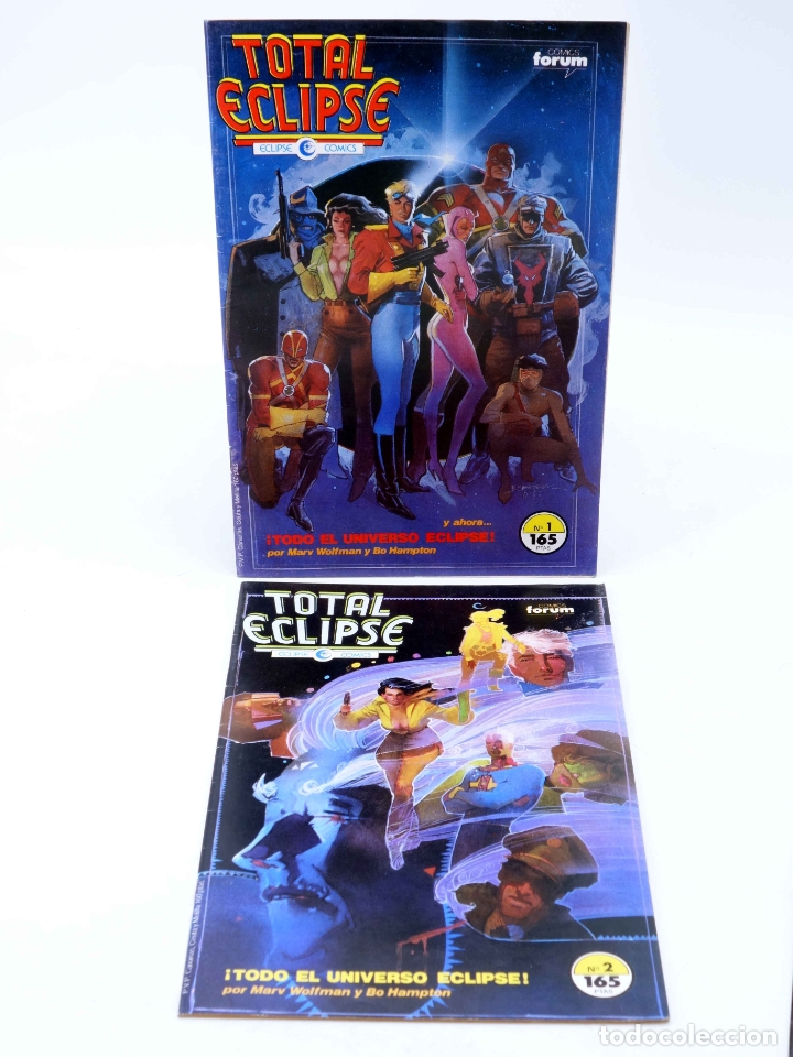 C&oacute;mics: TOTAL ECLIPSE 1 A 6. COLECCI&Oacute;N COMPLETA (Marv Wolfman / Bo Hampton) Forum, 1990. OFRT - Foto 2
