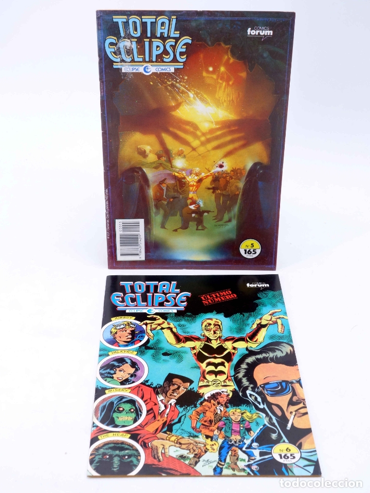 C&oacute;mics: TOTAL ECLIPSE 1 A 6. COLECCI&Oacute;N COMPLETA (Marv Wolfman / Bo Hampton) Forum, 1990. OFRT - Foto 4