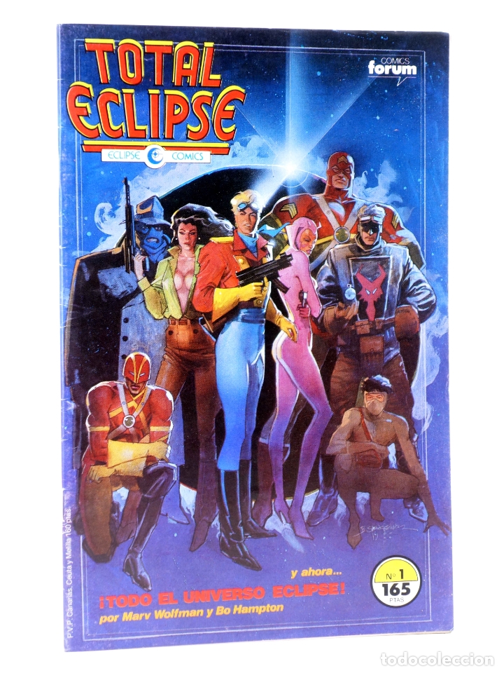 C&oacute;mics: TOTAL ECLIPSE 1 A 6. COLECCI&Oacute;N COMPLETA (Marv Wolfman / Bo Hampton) Forum, 1990. OFRT - Foto 9