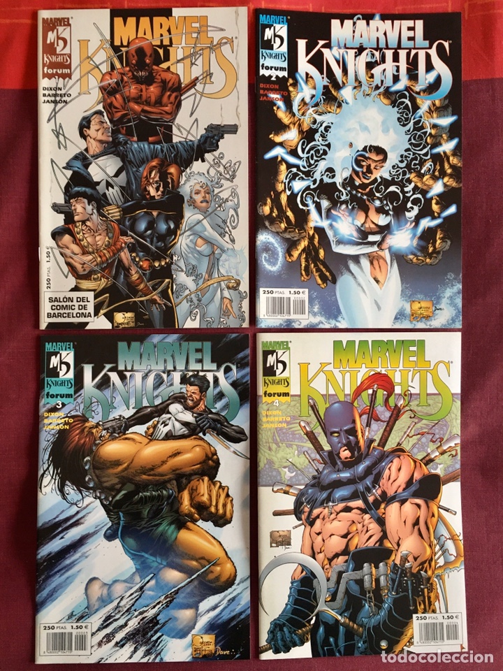 C&oacute;mics: MARVEL KNIGHTS (1 AL 4) CHUCK DIXON, EDUARDO BARRETO (2001) - Foto 1