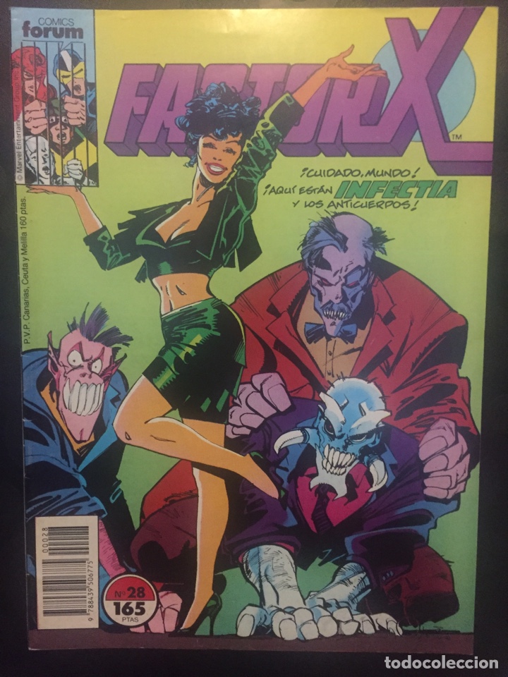 C&oacute;mics: FACTOR X VOL.1 N.28 FAMA ( 1988/1995 ) - Foto 1