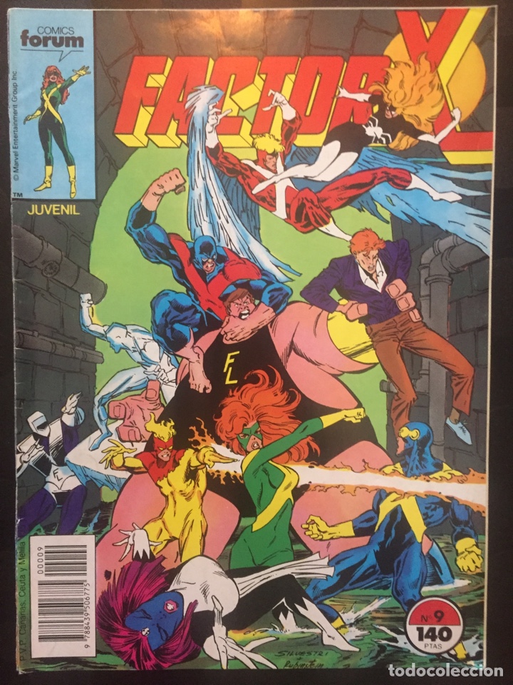 C&oacute;mics: FACTOR X VOL.1 N.9 PRESAGIOS DE MUERTE ( 1988/1995 ) - Foto 1