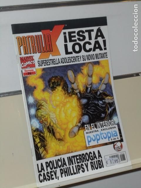 C&oacute;mics: MARVEL PATRULLA X VOL. 2 N&ordm; 76 POPTOPIA 3 DE 4 - FORUM - Foto 1