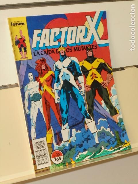 C&oacute;mics: MARVEL COMICS FACTOR X VOL. 1 N&ordm; 25 LA CAIDA DE LOS MUTANTES - FORUM - Foto 1