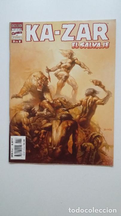C&oacute;mics: KA-ZAR EL SALVAJE DEL N&ordm; 1, 2 Y 3. - EXCELSIOR MARVEL COMICS FORUM. TDKC52 - Foto 2