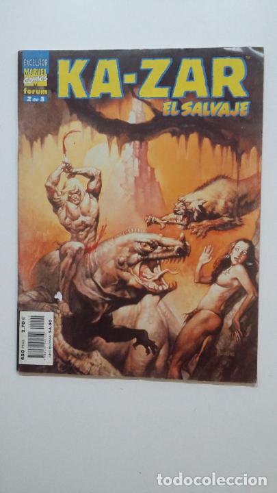 C&oacute;mics: KA-ZAR EL SALVAJE DEL N&ordm; 1, 2 Y 3. - EXCELSIOR MARVEL COMICS FORUM. TDKC52 - Foto 4