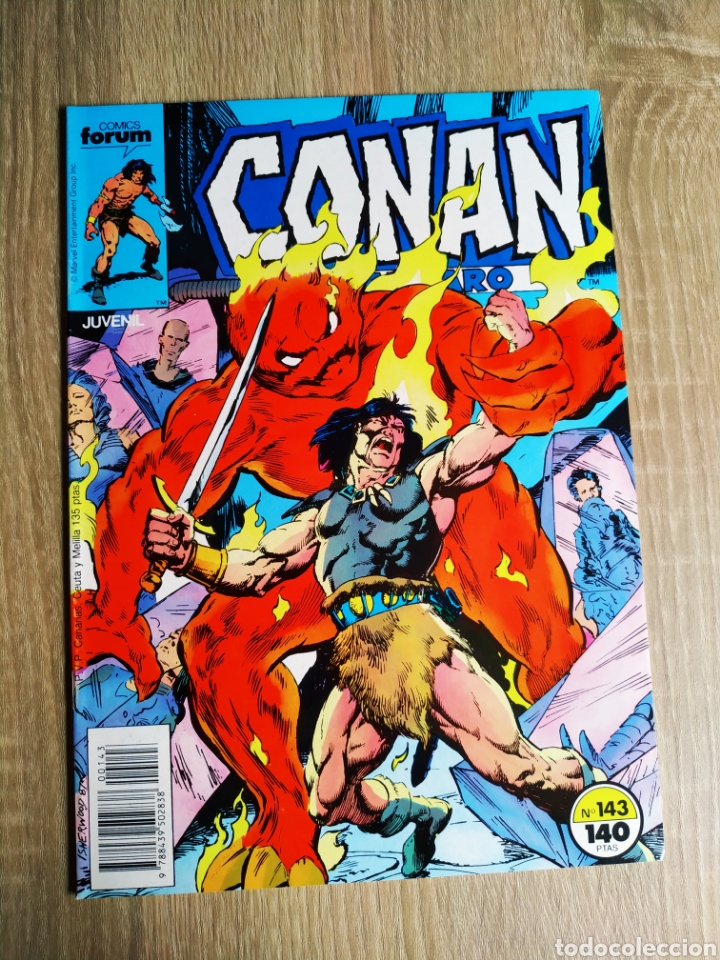 C&oacute;mics: DE KIOSCO CONAN EL BARBARO 143 FORUM - Foto 1