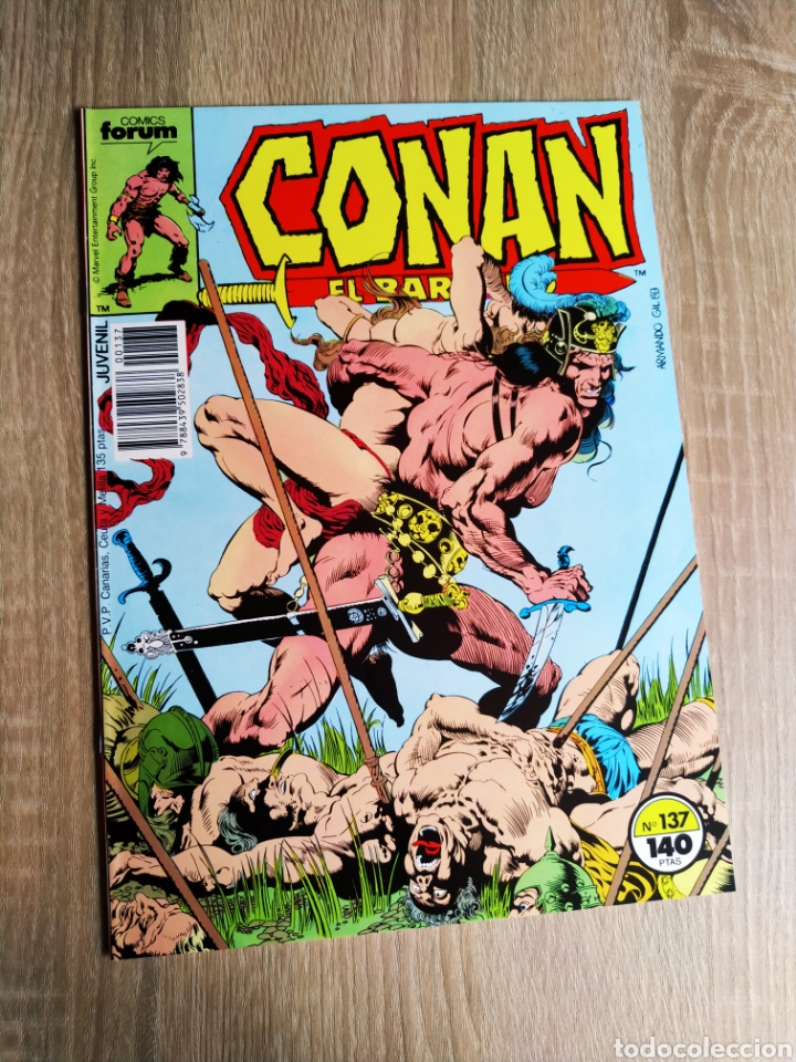 C&oacute;mics: DE KIOSCO CONAN EL BARBARO 137 FORUM - Foto 1